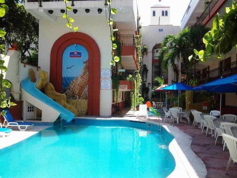 Hotel Hacienda Maria Eugenia Acapulco Exteriör bild